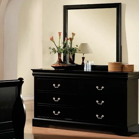 Dresser and Mirror